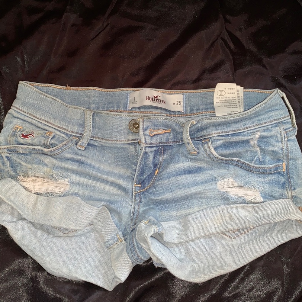 Hollister denim shorts